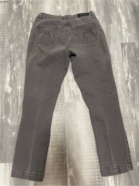 Simon Chang Grey Straight Leg Jeans